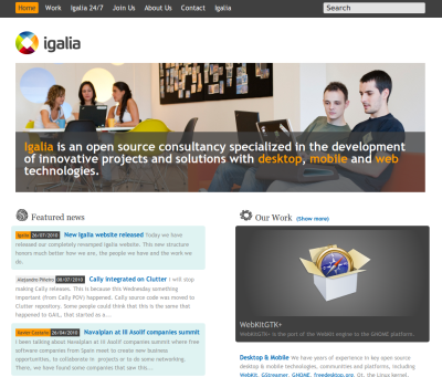 New Igalia website
