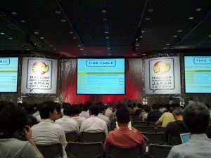About to start the Hadoop Conference Japan 2011 - Fall edition