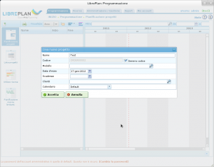 LibrePlan in Italian