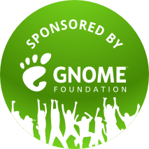 Sponsored by GNOME Foundation logo