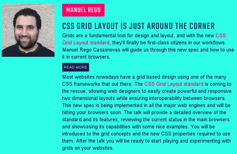 My talk abstract from CSSConf website