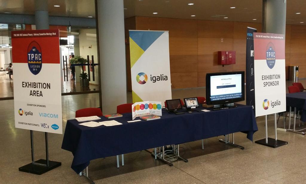 Igalia Booth at W3C TPAC 2016