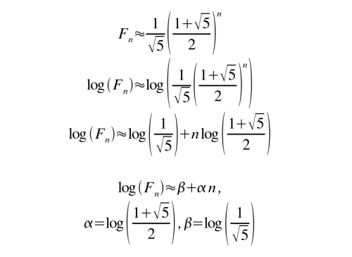 linealizando la formula anterior