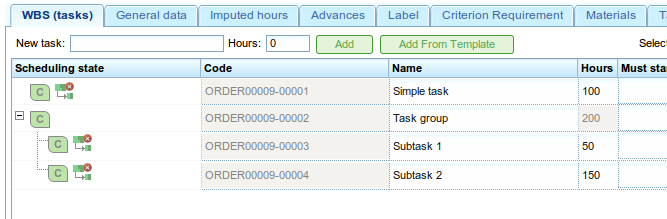 Tasks scheduled by default