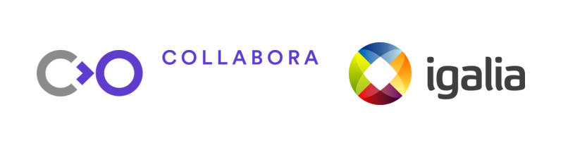 Web Engines Hackfest 2015 sponsors: Collabora and Igalia