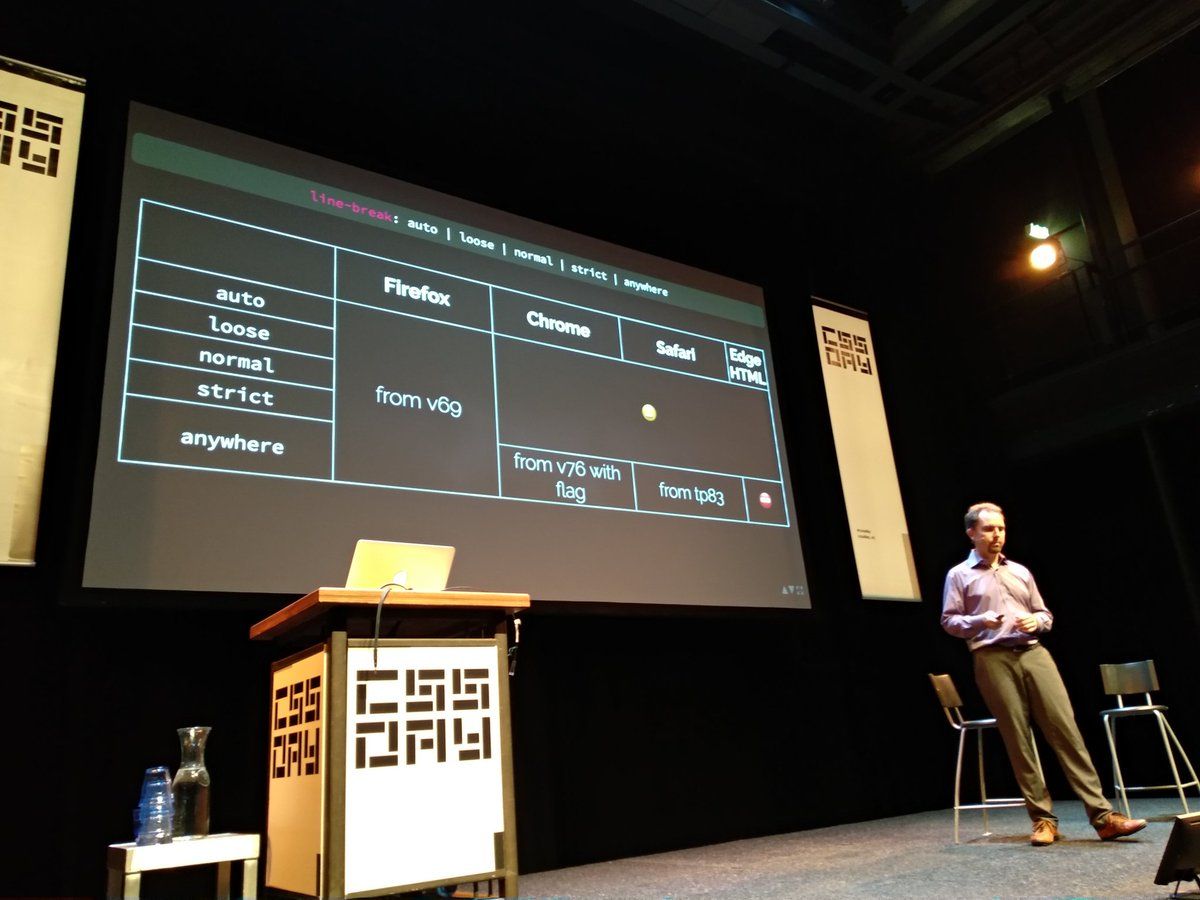 Slide from Florian about line-break