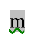 Green wavy underline covering the full length of the letter m (Chromium). Initial fix.