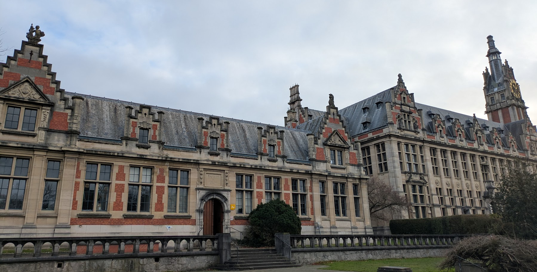The main building on the ULB Solbosch campus