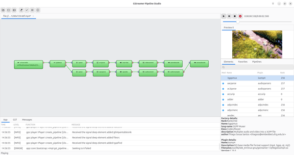 Pipeline generated automatically from an MP4 file