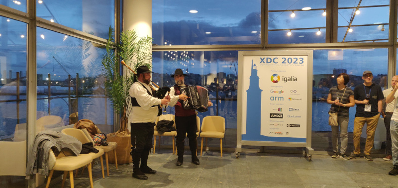 XDC 2023 welcome event